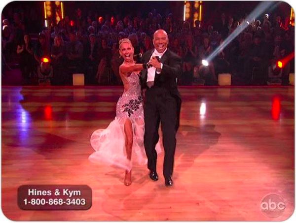 Hines Ward and Kym Johnson  Quickstep  Dancing with the Stars