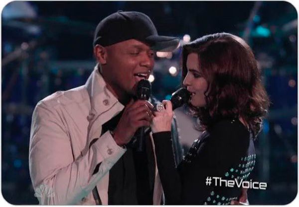 Javier Colon and Angela Wolff  Stand By Me  The Voice Battle Round