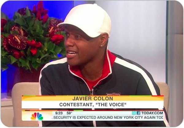 Javier Colon on the Today Show