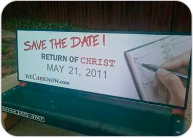 May 21 Rapture  Save the date