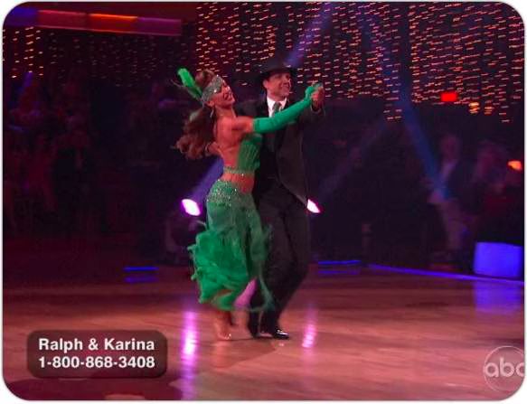 Ralph Macchio and Karina Smirnoff  Quickstep  Dancing with the Stars