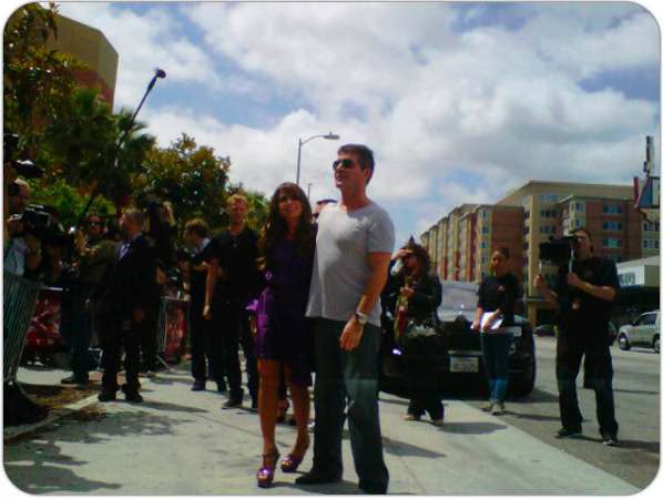Simon Cowell and Paula Abdul together again for The X Factor