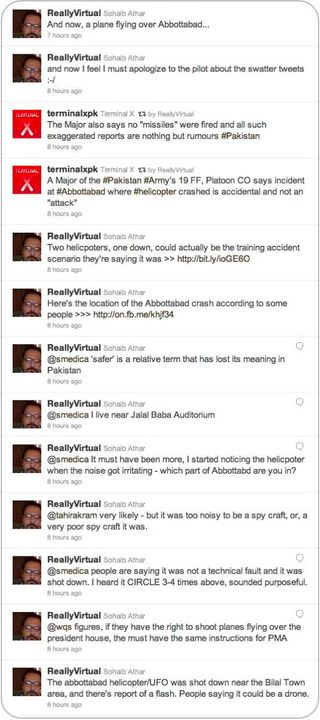 Sohaib Athar unknowingly Live-Tweeted Osama Bin Laden raid in Abbottabad 01-2011-05-02