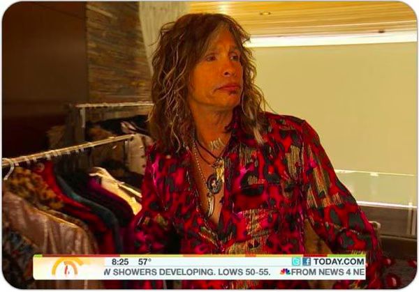 Steven Tyler on the Today Show