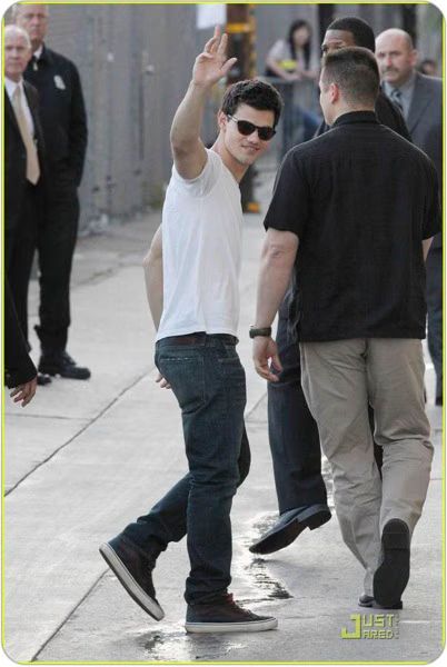 Taylor Lautner on Jimmy Kimmel Live