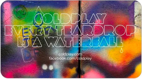 Coldplay  Every Teardrop Is A Waterfall  MP3 Listen