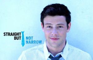 Cory Monteith New Face Of Straight But Not Narrow