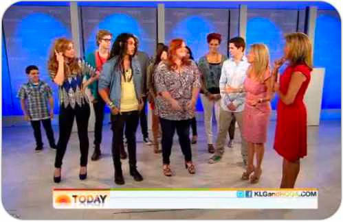 Firework  The Glee Project  Today Show