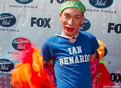 Ian Benardo American Idol suit tossed