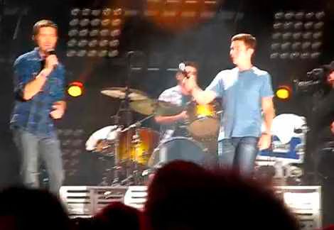 Josh Turner and Scotty McCreery  Your Man  CMA Music Festival 2011