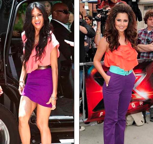 Nicole Scherzinger is copying Cheryl Cole on the X Factor