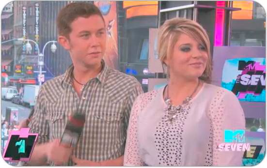 Scotty McCreery and Lauren Alaina on MTV The Seven