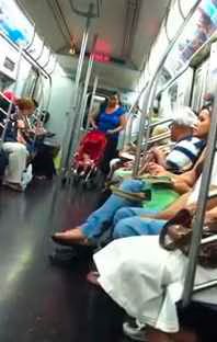 2 Women Fight On Subway While Baby In Stroller Rolls Out Of Train.jpg 2 Women Fight On Subway While Baby In Stroller Rolls Out Of Train