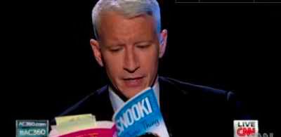 Anderson Cooper reads Snooki s  A Shore Thing