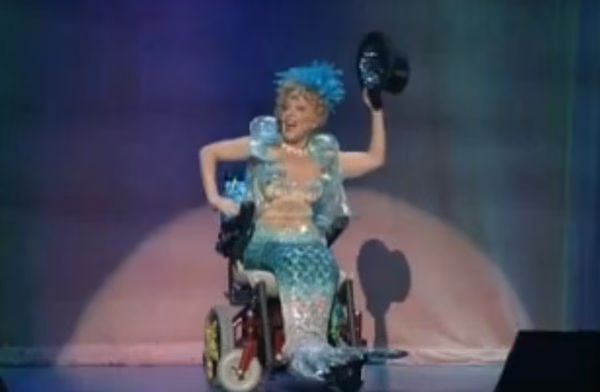 Bette Midler vs Lady Gaga over mermaid in a wheelchair routine 01 2011 07 16