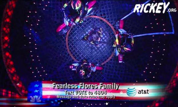 Fearless Flores Family  America s Got Talent