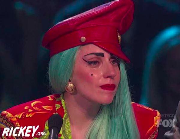 Lady Gaga Crying So You Think You Can Dance