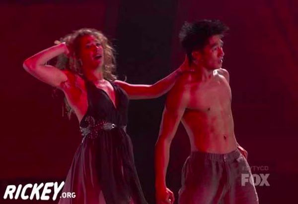 Marko Germar and Allison Holker  Contemporary