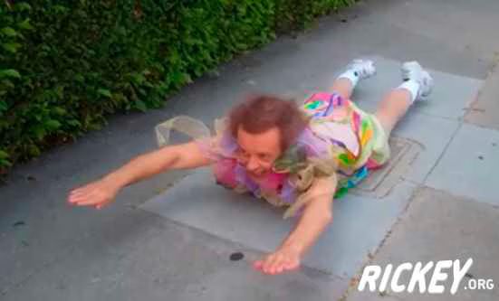Richard Simmons Planking