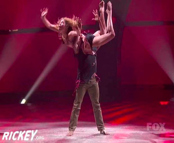 Ricky Jaime and Allison Holker  Jazz