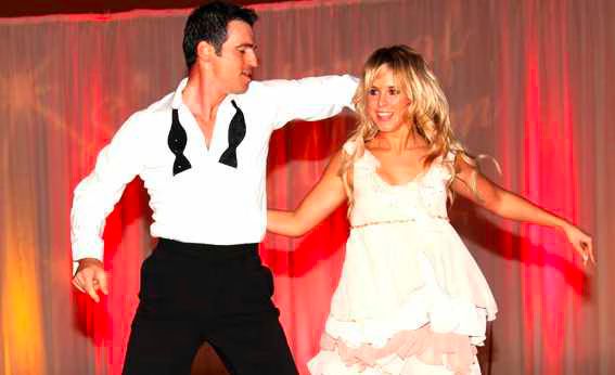 Tony Dovolani and Chelsie Hightower host Cruise with the Dance Stars