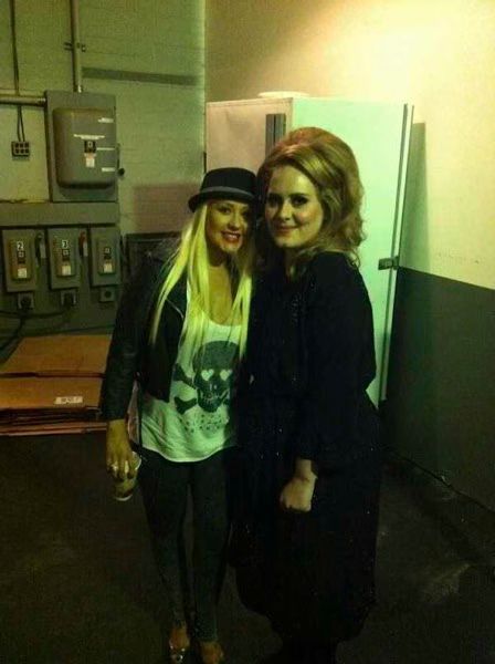 Adele and Christina Aguilera.jpg Adele and Christina Aguilera