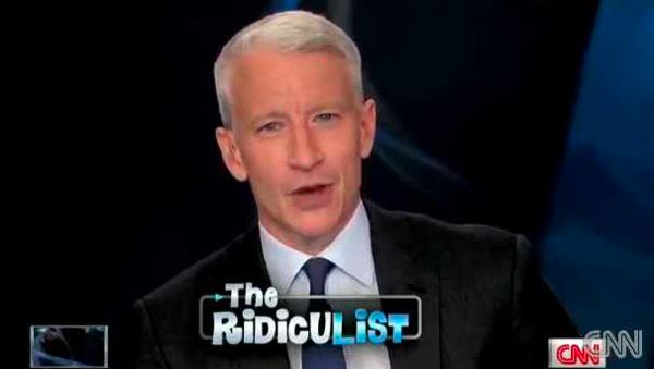 Anderson Cooper  Gerard Depardieu  The RidicuList
