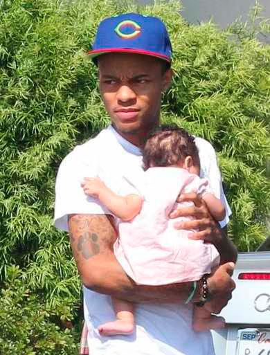 Bow Wow with daughter Shai  Picture