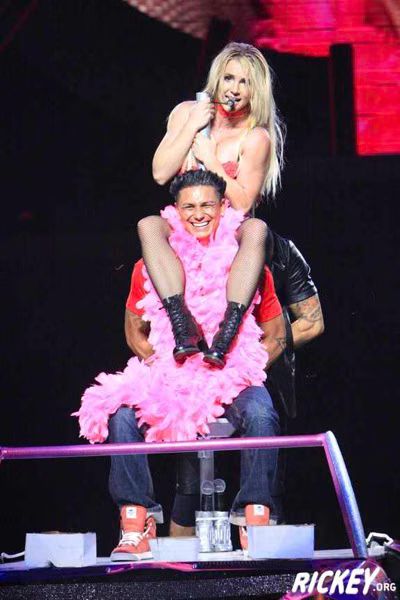 Britney Spears Pauly D Lapdance