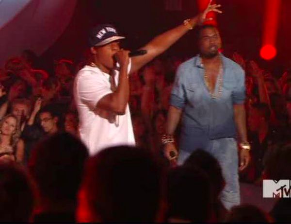 Kanye West and Jay Z  Otis  2011 MTV VMAs Video 01 2011 08 28
