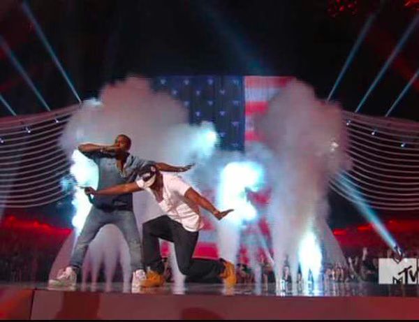 Kanye West and Jay Z  Otis  2011 MTV VMAs Video 02 2011 08 28