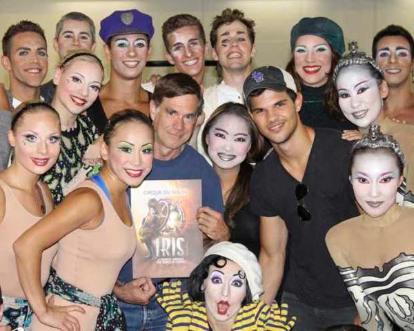 Taylor Lautner and Gus Van Sant  IRIS