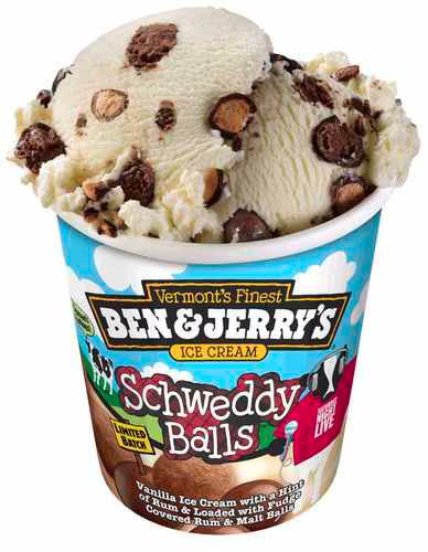 Ben  Jerry s releases Schweddy Balls Ice Cream