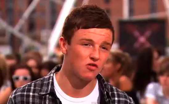 Bradley Johnson  The A Team  The X Factor Audition