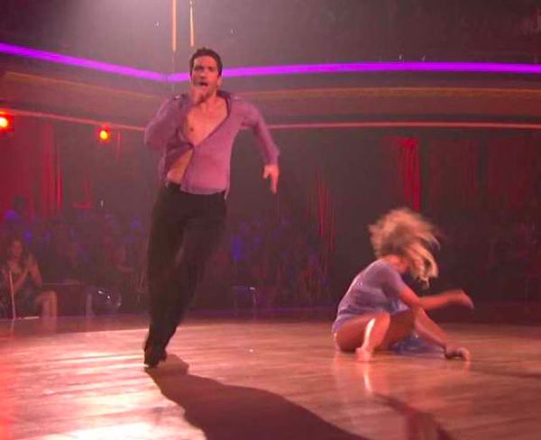 Chelsie Hightower Dmitry Chaplin The Script on Dancing with the Stars