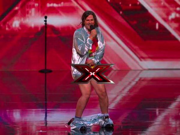 Geo Godley was not naked on The X Factor