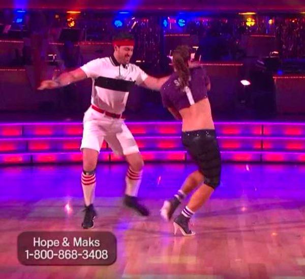 Hope Solo and Maksim Chmerkovskiy  Jive  Dancing with the Stars