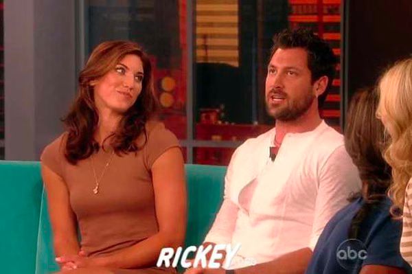 Hope Solo and Maksim Chmerkovskiy on The View - Video.jpg Hope Solo and Maksim Chmerkovskiy on The View Video