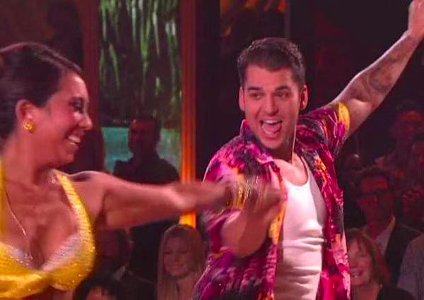 Rob Kardashian and Cheryl Burke  Jive  Dancing with the Stars
