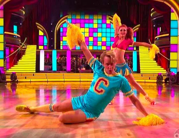 Carson Kressley and Anna Trebunskaya  Jive
