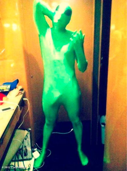 Chris Brown  Revealing Halloween Costume
