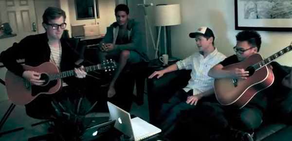 Damian McGinty Cameron Mitchell Bryce Vine  The ABDC Project  Foster the People