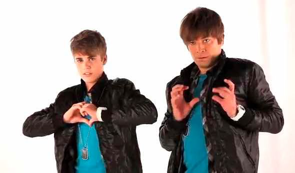 Justin Bieber and Jimmy Fallon - Someday Outtakes - Video.jpg Justin Bieber and Jimmy Fallon Someday Outtakes Video