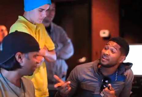 Justin Bieber and Usher  The Christmas Song  Video
