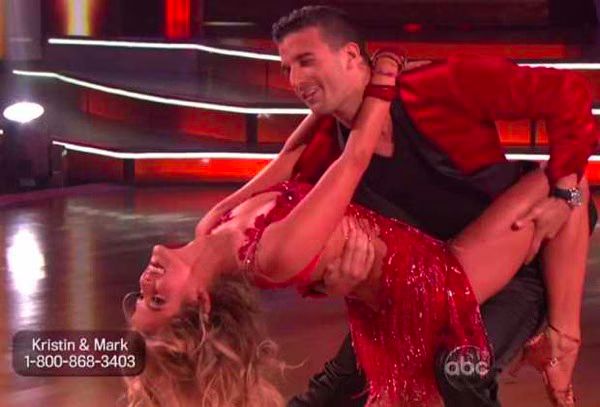 Kristin Cavallari and Mark Ballas  Samba