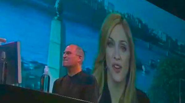 Madonna chats with Steve Jobs - Video.jpg Madonna chats with Steve Jobs Video