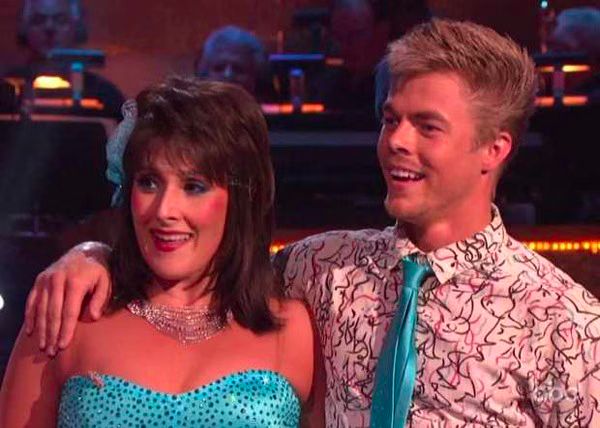 Ricki Lake and Derek Hough  Foxtrot