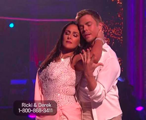 Ricki Lake and Derek Hough  Rumba