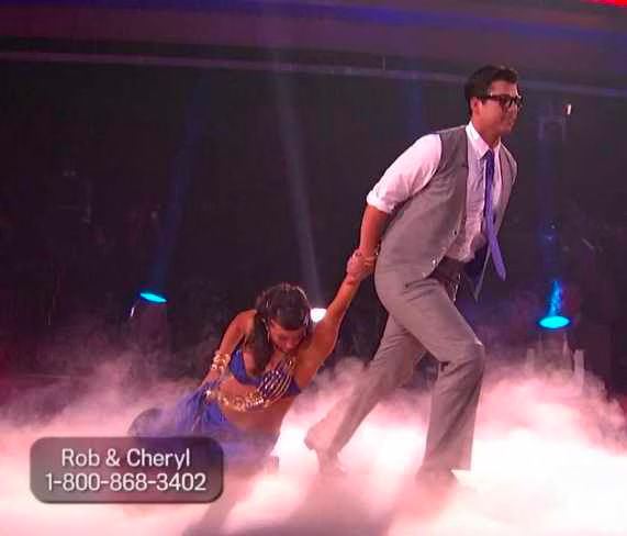 Rob Kardashian and Cheryl Burke  Paso Doble