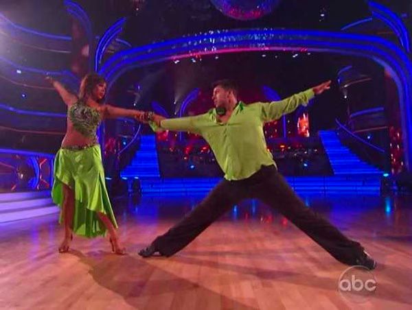 Rob Kardashian and Cheryl Burke  Rumba